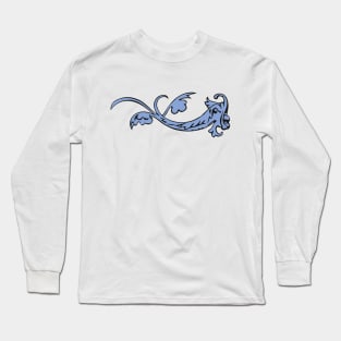 Fish decoration emblem Long Sleeve T-Shirt